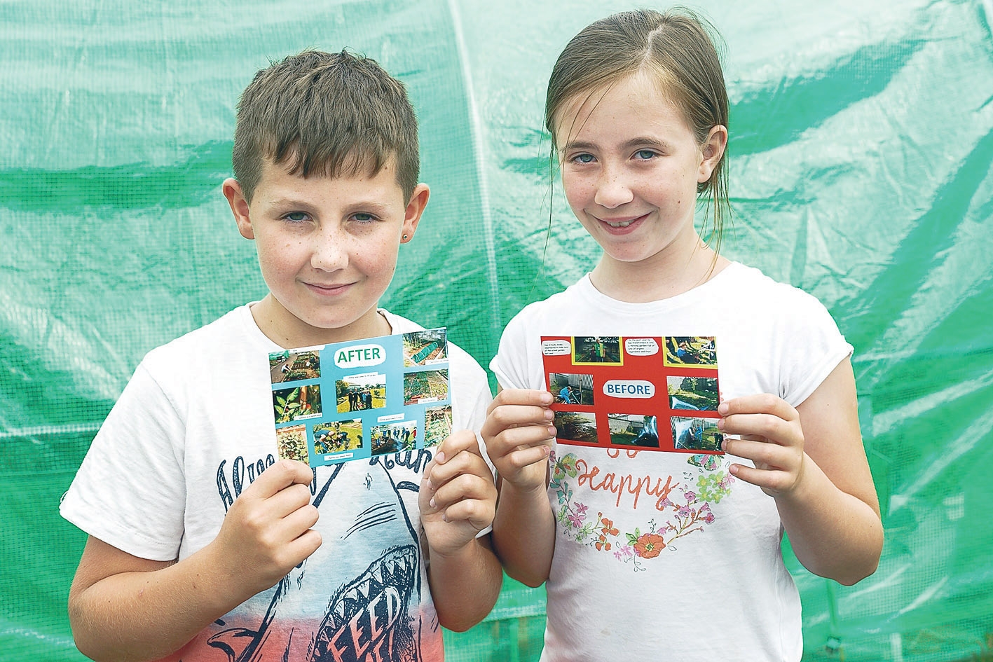 School allotment harvest destroyed by vandals School allotment harvest destroyed by vandals