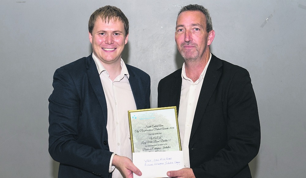 Neighbourhood Business award for Walk Enterprises Neighbourhood Business award for Walk Enterprises
