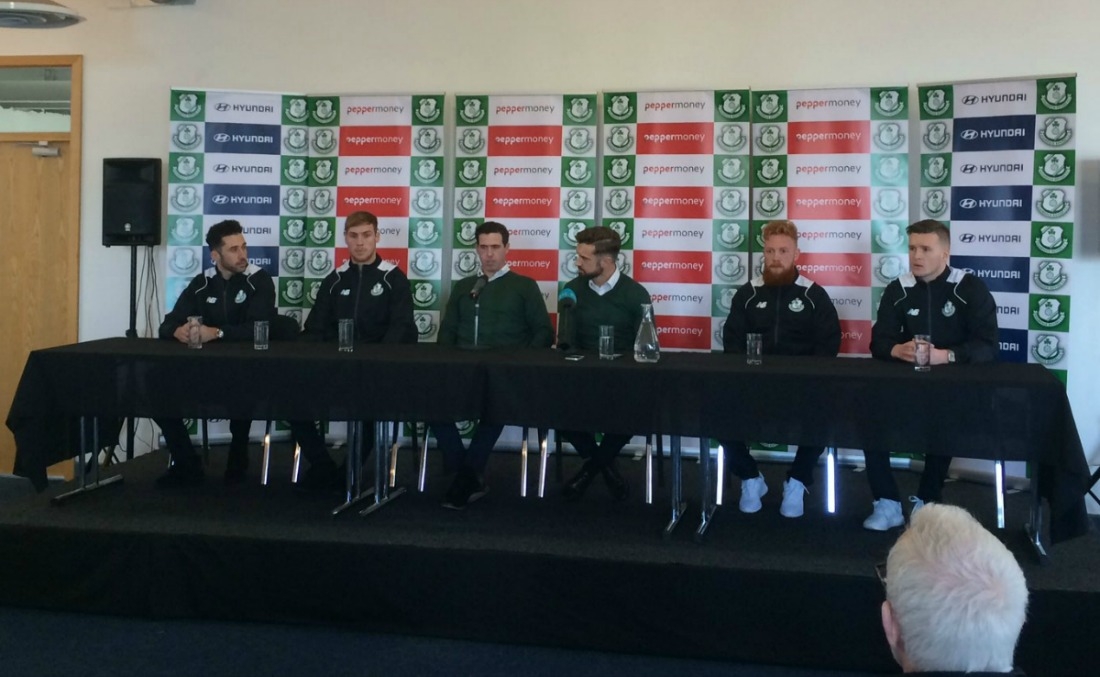 Shamrock Rovers announce four new signings
