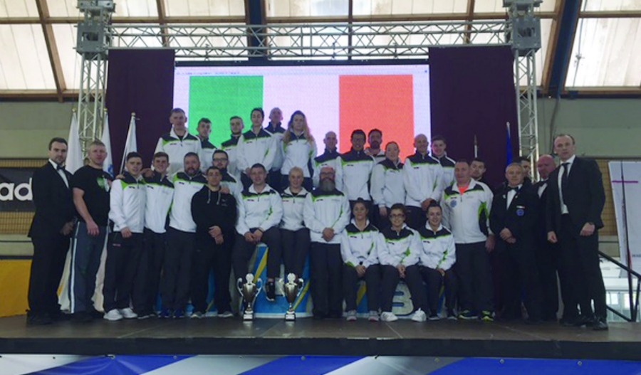 Tallaght MA fighters on WAKO European podium