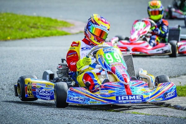 Coby takes first podium of season