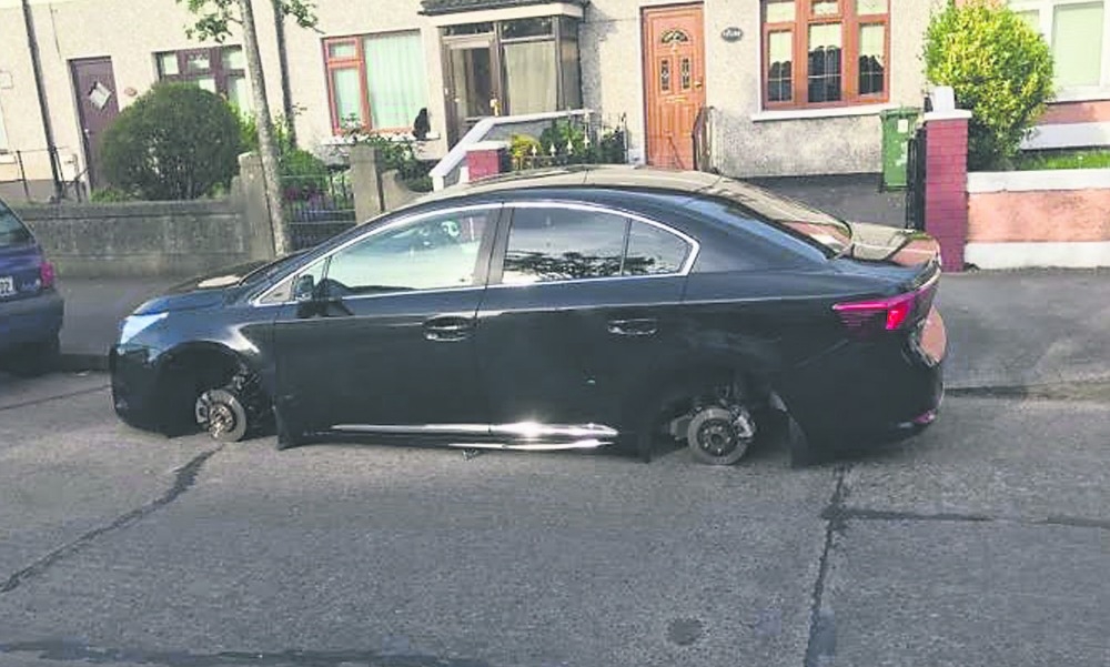 Thieves continue to target car wheels “stolen to order”