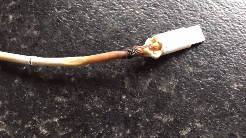 Dublin Fire Brigade issue cheap phone charger warning after “lucky escape” Dublin Fire Brigade issue cheap phone charger warning after “lucky escape”