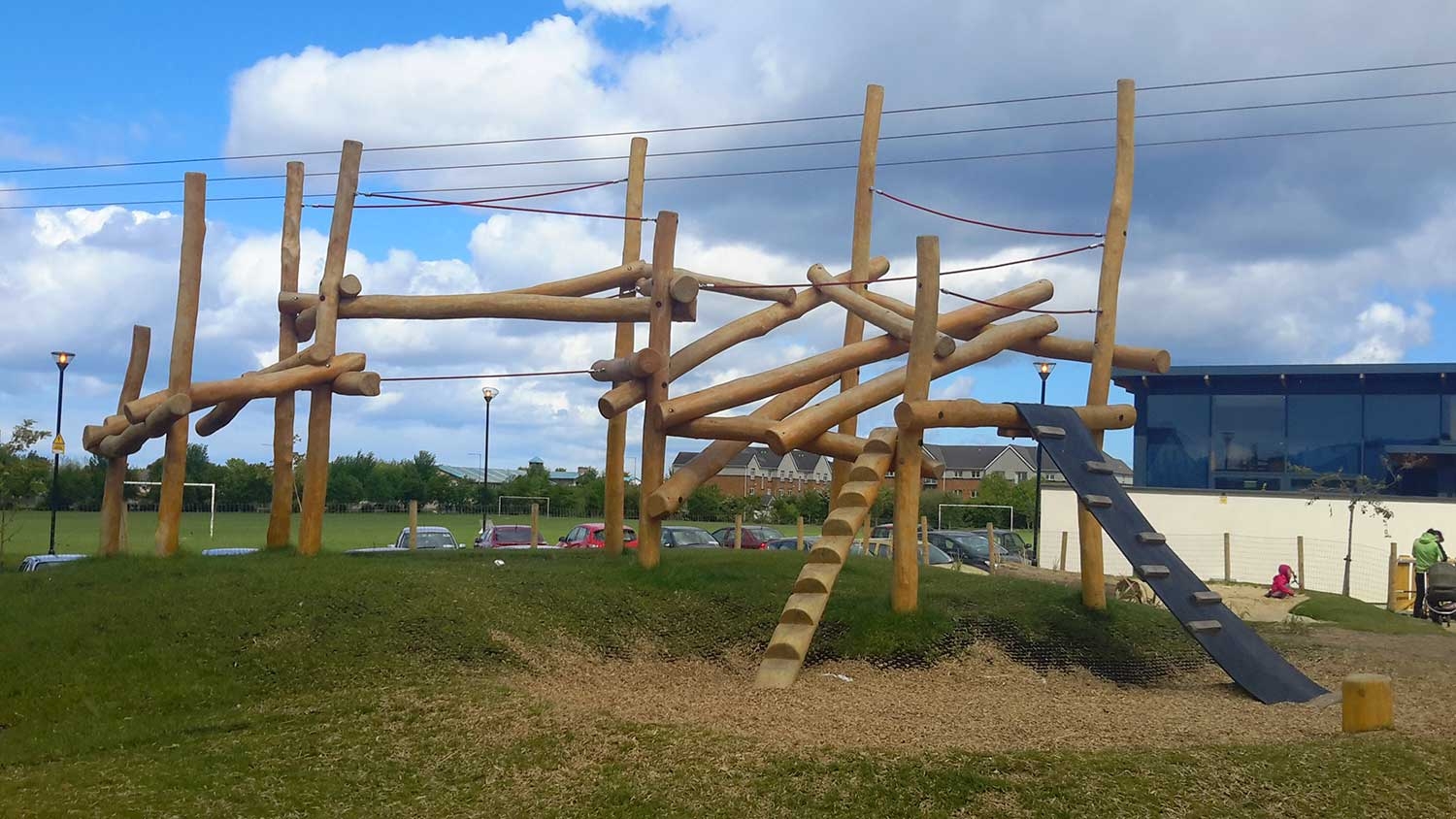 Local playground treated for rodent infestation Local playground treated for rodent infestation