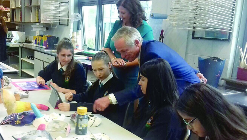 Schools’ new Junior Cycle launched at Coláiste Bríde