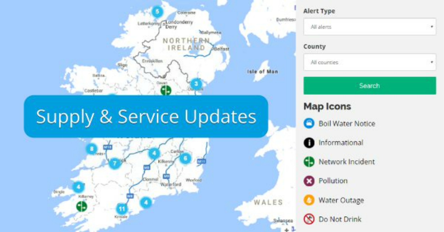 Disruption to water supply in Tallaght today due to burst water main Disruption to water supply in Tallaght today due to burst water main