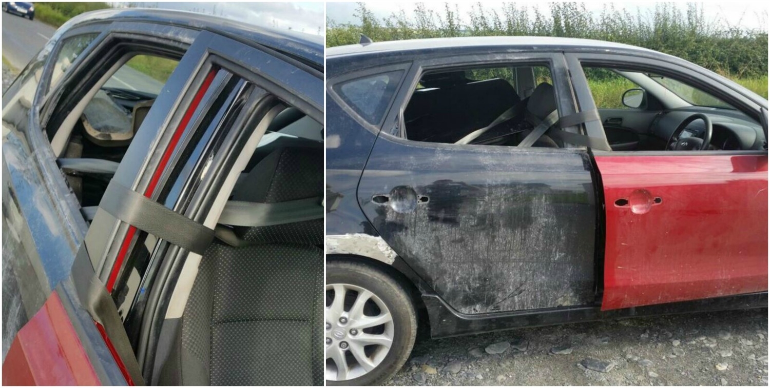This is not what Gardai mean when they say “always use your seatbelt” This is not what Gardai mean when they say “always use your seatbelt”