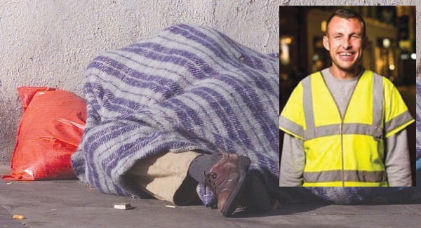 Peter to live as homeless for week-long vigil on city streets