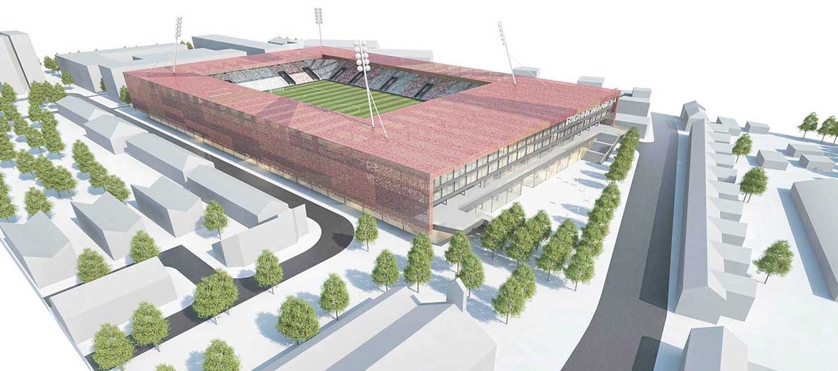 Soccer club unveil plans for new 12,000 stadium at St Michael’s Soccer club unveil plans for new 12,000 stadium at St Michael’s