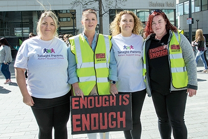 Protest raises concerns over Assessment of Need process Protest raises concerns over Assessment of Need process