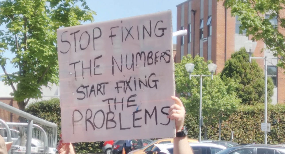‘Hub’ protesters demand use of land banks owned by council to solve crisis ‘Hub’ protesters demand use of land banks owned by council to solve crisis