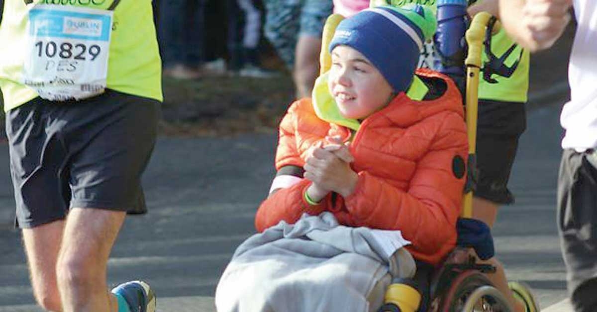 James completes third marathon