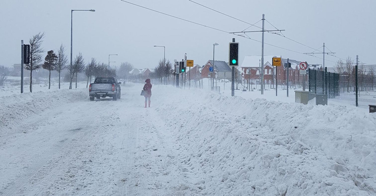 Met Eireann forecasts ‘significant’ snowfall as weather warning in place