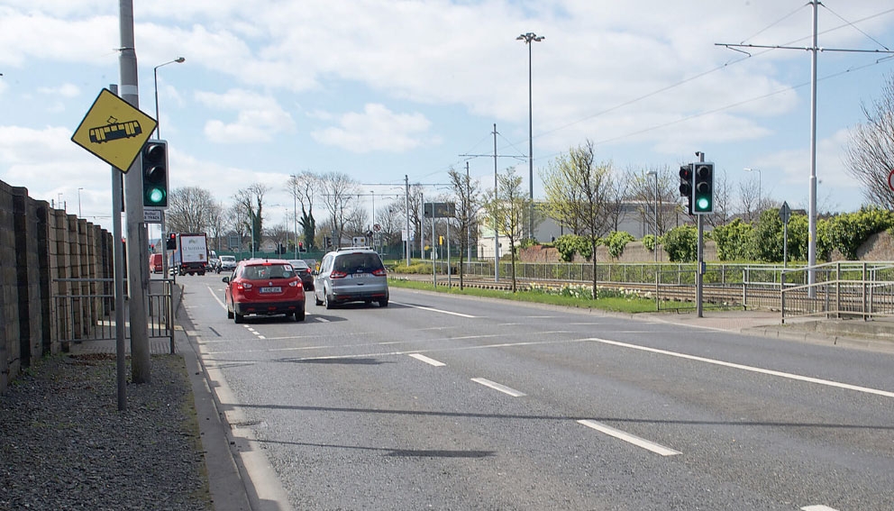 Accident waiting to happen along busy stretch of road