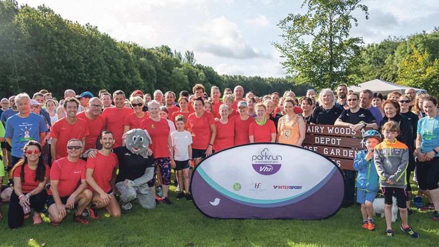 Clondalkin Parkrun celebrates their 100th Corkagh Park event