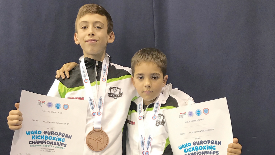 Bushido pair make WAKO podium