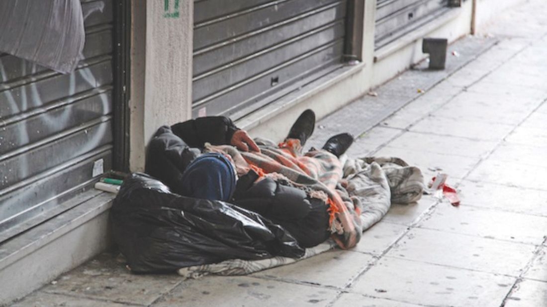 1,300 people registered homeless over Christmas