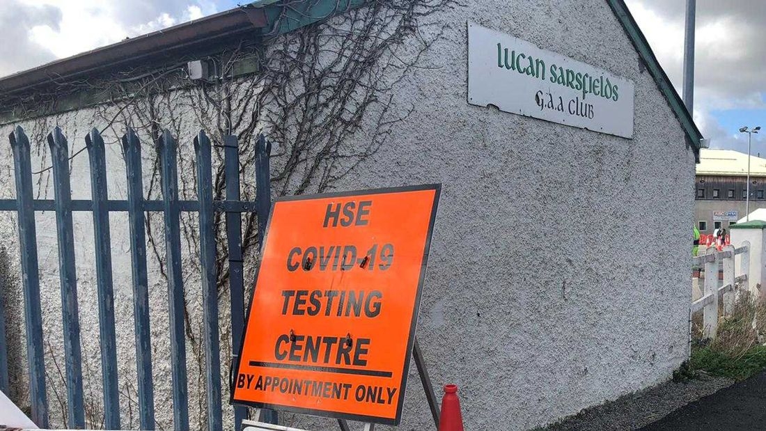 Coronavirus: Lucan Sarsfields GAA opens as a Covid-19 drive-through test centre