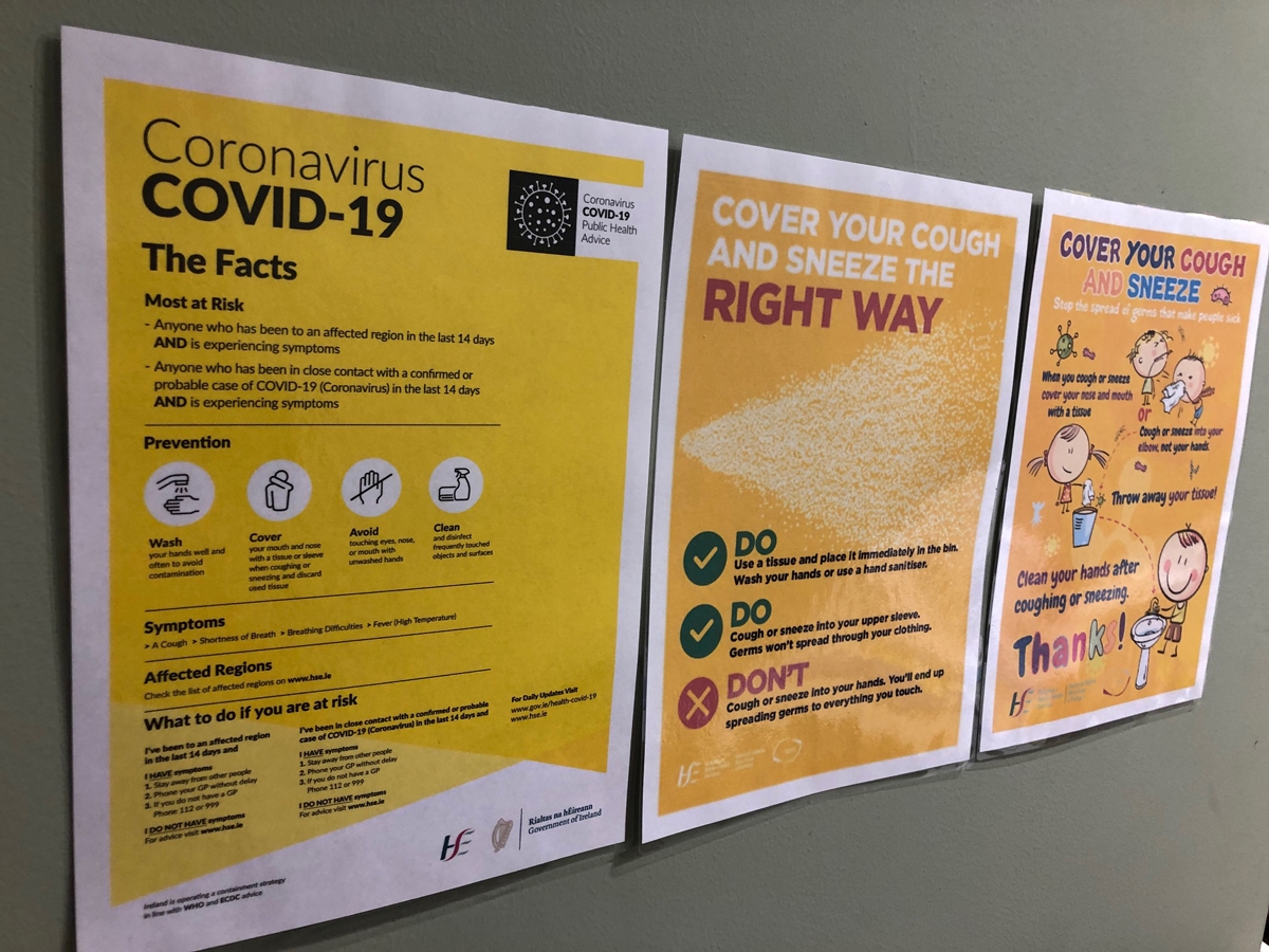 Coronavirus: Fourth person dies in Ireland Coronavirus: Fourth person dies in Ireland