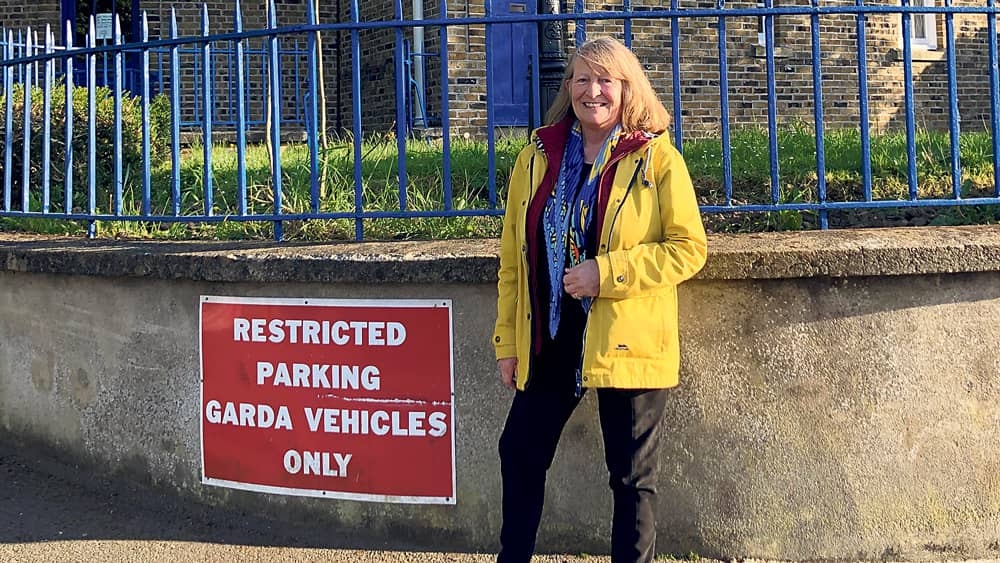 Water bottle narrowly misses councillor while out shopping