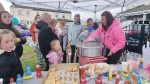 Spirits were not dampened by the weather at Kilmartin Street Party