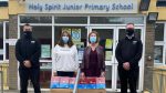 700 copybooks donated to school will benefit pupils