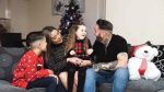 Amelia and family fronting Jack and Jill Christmas campaign