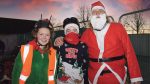 Santa gets on his bike  to add to festive cheer