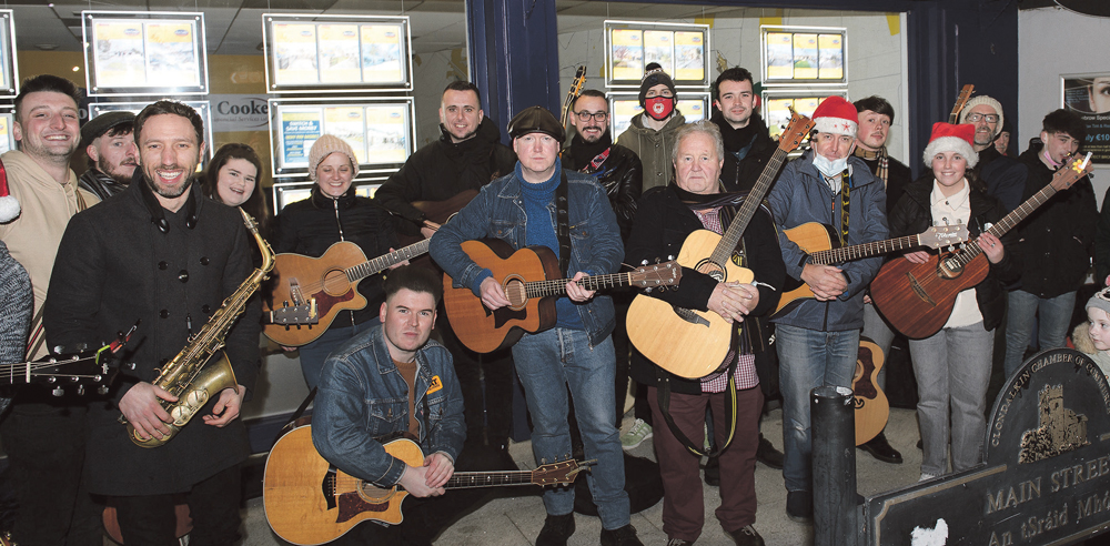 Busking for Ciaran