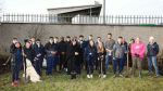 Old Bawn students help improve school grounds and the community
