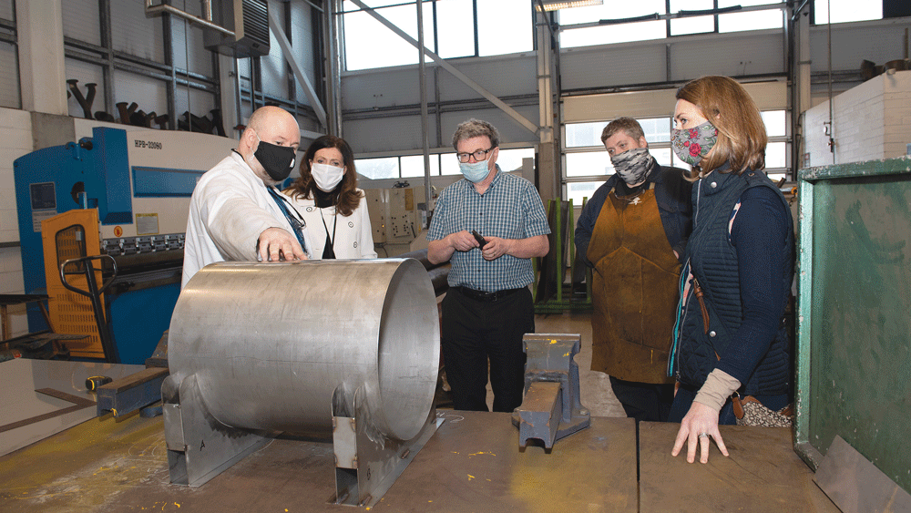 Tallaght Training Centre designing and fabricating TCC time capsule