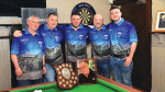 Old Mill darts team win shield title for their late captain Mick