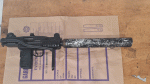 Submachine gun and ammunition seized from stolen jeep in Greenhills