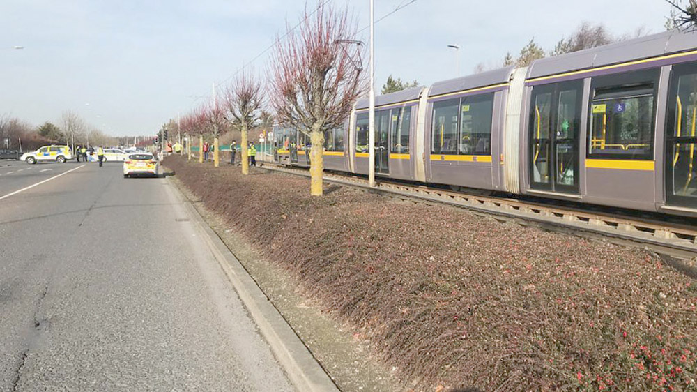 Luas speed limit lowered after fatal incident at Cookstown Way