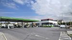 24-hour drive thru coffee  building for service station