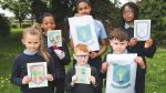Pupils creations reflect and inspire school crest