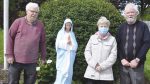Parishioners restore statue of Our Lady