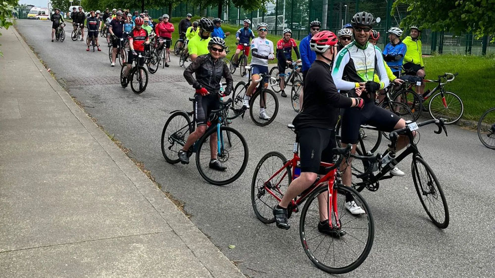 Charity cycle raises €27k for blood cancer research