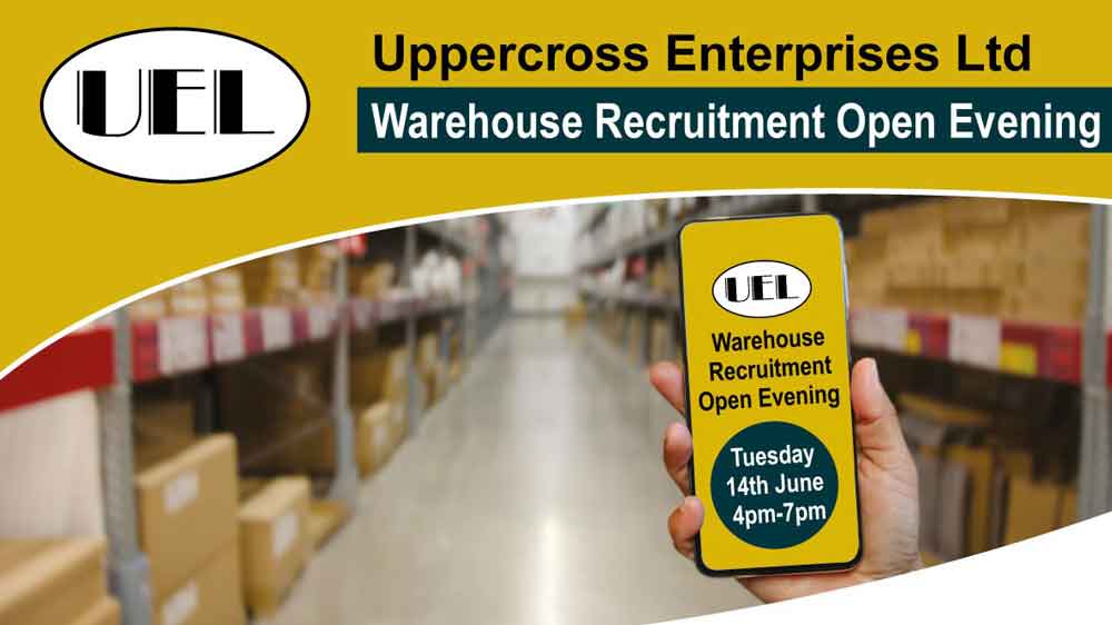 Uppercross Enterprises hosting Warehouse Recruitment Open Evening