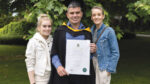 Former boxing world champion master graduate