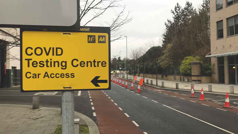 Covid-19 test centre closes in Tallaght