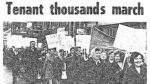 Were you involved in the tenant rent strikes in the 1970s?