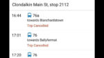 Bus service cancellations slammed