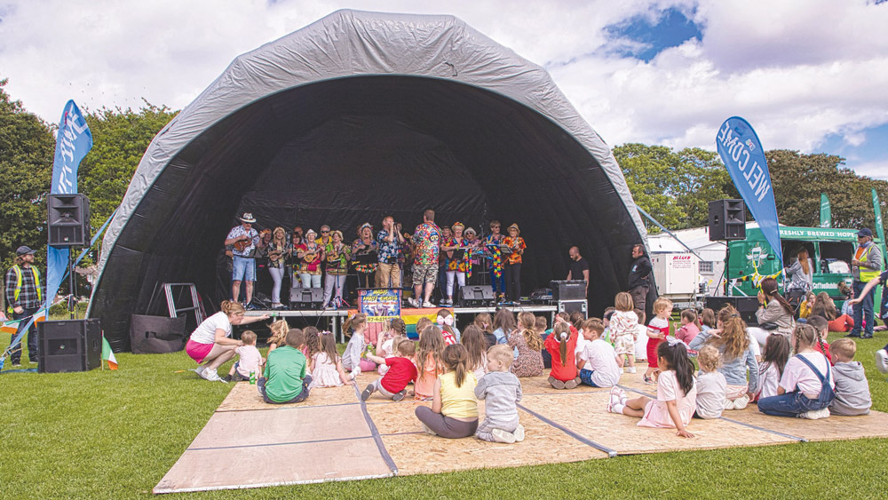 Festival 2022 brings fun, frolics and official opening of Le Fanu skate/BMX park