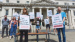 Protest outside Minister’s office over data centre ruling