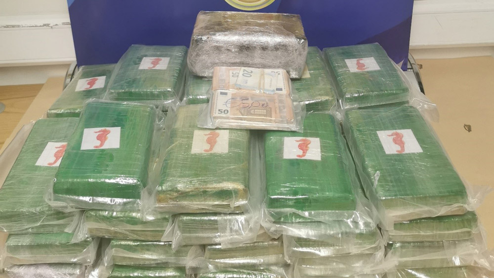 Man arrested following €3.2m suspected cocaine seizure in Clondalkin