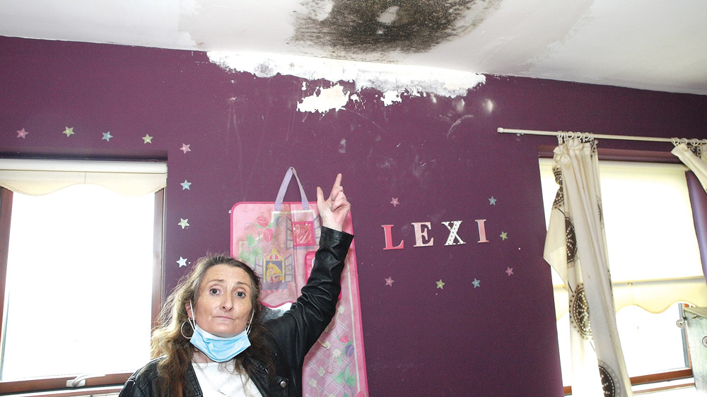 ‘My home is a mould-infested, musty shell’ says single mother