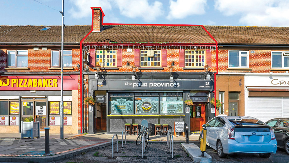 Four Provinces Pub property has asking price of €550,000