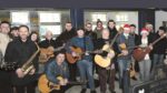 Ciarán Carr Christmas Busk in Clondalkin