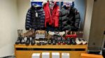 Weapons, cash and €100k in designer goods seized